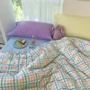 Set di biancheria da letto Tessili per la casa Ragazza Set di biancheria da letto per bambini Miele Rosa pesca Copripiumino Lenzuolo Federa Donna Letti per adulti Lenzuolo King Queen Full Pink 230227