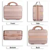 Kosmetisk arrangör Dome Cameras Multifunktionella lady's Case 14 tum Professional Women Bag Waterproof Portable Travel Makeup Y2302