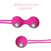 Uova/Proiettili palline/SET Stringere la vagina Kegel Ball Silicone massaggiatore per clitoride Benwa Sex Toys per donna allenamento muscolare Uovo 230227