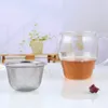 Steel Metal Stainless Mesh Strainers 7.2cm Diameter Reusable Infuser Spice Filter Teapot Tea Strainer Kitchen Tool BH8352 TYJ 4.23