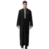 Этническая одежда kaftan abaya abaya ansembles мусульманские мусульманские мужчины с длинным рукавом Джеллаба Хомм Ропа Хомбер Пакистан Кафтан.