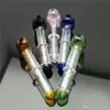 Crâne os unique couleur ronde pip Bangs en verre en gros Pipes à eau en verre Pipe en verre Plates-formes pétrolières Fumer