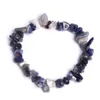 Beaded Mticolor Broken Natural Stone Bracelets For Women Healing Crystal Quartz Elasticity Wristband Mens Fashion Jewelry Gift Drop D Dhaov