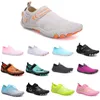 2023 Sports Wading Shoes Gym Men Femmes Extérieur Randonnée Blanc Blanc noir Gris foncé bleu bleu rouge Purple Jaune Running Sneakers Trainers Taille 35-46