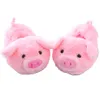 Slippers Millffy Grande tamanho de conforto Código Casal Pacote de casal Pink Pig Slippers Ins Style Flipers de algodão de porco fofos Sapatos de casal Z0215