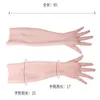 1Pair 65 cm Arm Shaper Silicone Slimming Artificial Lembs For Man After Hand Mannequin Body Fingernagel Protetiska rekvisita Medicinsk kosmetologi E163