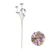 Flores decorativas 3 PCs Plantas falsas artificiais Home Wedding Garden Decoration Pograph