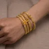 Bangle Women Bangle Gold Color Wedding Bangles for Women Bride pode abrir pulseiras Indianethiopianfrancrancicandubai Jewelry Gifts 230228