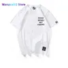 T-shirts masculinas Moda T-shirts masculinas Summer Tops Tees Hip Hop tter impressão Camiseta masculina Ma Algodão Curto Seve Make Money Not Friends HH160 0228H23