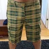 Pantaloncini da uomo Moda uomo Plaid Beach Uomo Casual Camo Camouflage Pantaloni corti militari Maschile Bermuda Cargo Tuta 230228