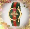 Mens Womens Bee Watch montre de luxe Relojes de pulsera montre Japan Movimiento de cuarzo Cronógrafo Reloj orologi da uomo di lusso