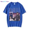 T-shirt da uomo Hasbulla Fighting Me T Shirt Uomo Donna Mini Khabib Blogger T-Shirt Girocollo di alta qualità T-shirt oversize in puro cotone Top Uomo 0228H23