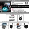 Aktualisieren Sie den Auto-DVR-Spiegel 10 Zoll IPS 2.5D Touchscreen Stream RearView Dash Cam Spiegel Dual-Auto-Kamera Dashcam Drive Recorder FHD1080P Auto-DVR