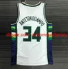 Milwauk Buck Basketball Jerseys Giannis 34 Antetokounmpo Custom Jersey Brook Lopez Bobby Portis jr Jrue Holiday Khris Middleton Crowder City Edição Grayson Allen