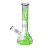 11" Galss Bong Recycler Bong and Pipe Glass Hookahs 14.4mm Bowl Accesorios