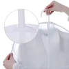 Storage Bags Home Fashion 1pc Solid PEVA Short Clothing Hanging Household Transparent Bag Cover Decoration Accessories