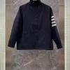 Мужские куртки женская модная куртка оригинал двойной дизайн на молнии мужчина роскошное спортивное пальто высококачественное знаменитое Unisex High-end Long