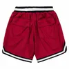 designer shorts rhude shorts heren Capsule shorts zomer strandbroek mesh materiaal ademend zweet losse fitness basketbalbroek heren korte grijze shorts maat: M-3XL