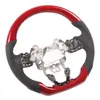 LED -kolfiber anpassade sporthjul för Mazda CX5 rattbilens interiörstillbehör
