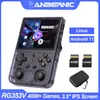 Joueurs de jeux portables ANBERNIC RG353V RG353VS Console de jeu portable rétro 3,5 pouces IPS écran multi-touch LPDDR4 Android Linux Wifi lecteur de jeux vidéo 230228