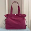 Lu Yoga Tote Bag Women Wep Водонепроницаемая средняя багаж