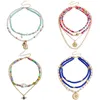 Hawaiiaanse handgemaakte choker kleurrijke rocailles kettingen lichtgewicht ketting zomer strand vakantie dress-up accessoires voor vrouwen