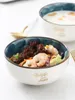 Bowls Salad Bowl Porcelain Plate Japanese Style Home Decor Tableware Ceramic Dinner Soup Noodle Rice