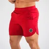Męskie szorty muscleGuys Sexy Beach Bermuda nosić morze krótka męska siłownia szybka sucha joggery spodnie dresowe fitness 230228