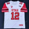 NOUVEAUX maillots de football Maillots de football 2022 ROSE BOWL Maillot de football Utah Utes NCAA College Connor O'Toole Karene Reid Lander Barton Chris Curry Zack Moss A