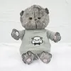 Plush Dolls 25/35CM Basik Cat Basic Gray Cats Plush Toys Dolls Children Pillow Stuffed Toys Enfant Plushie Birthday Gifts for Kids 230227