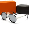 Hochwertige 2023 Designer-Sonnenbrille für Männer und Frauen, Vintage-PC-Rahmen, UV400, Polaroid-Linsen, quadratische Brille, Pilot, Radfahren, Fahren, Luxusmarke, klassische Sonnenbrille