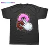 Herren T-Shirts Lustig 2 In The Pink 1 In the Stink I Donut Sexanleitung Humor Witze T-Shirt Grafik Baumwolle Kurz Seve Geburtstagsgeschenk T-Shirt 0228H23