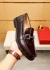 2023 Men Formele Business Brogue Dress Shoes Heren Brand Crocodile Casual Loafers Echt lederen trouwfeestjes Maten 38-45