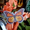 Confezione regalo Panalisacraft Farfalle vintage Farfalle di carta velina Adesivi per scrapbooking Progetti fai da te/Po/Creazione di carte Artigianato