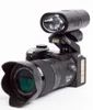 Cámaras digitales 24x óptico zoom Cámara DSLR profesional para pography auto foco 33mp tres lentes 1080p Video de video HD al aire libre 7661