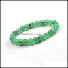 Beaded Natural Stone Bracelet Inspirational Bead Healing Prayer Marathi Yoga Mas Charm Drop Delivery Jewelry Bracelets Dhgxo