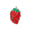 Smalto Fragola Spille Frutta Fiore carino Ciliegia Ananas Ragazza Spilla Sciarpa di seta Fibbia Abbigliamento Cappello fai da te Accessori borsa