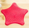 Kök badrum Sea Star Sucker Filter Sink Drain Stopper Anti-tilltäppt golvavlopp Utfall Hår Colanders Silitillbehör