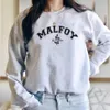 Womens Hoodies Sweatshirts Malfoy House Dark Academia Crewneck College Draco Unisex Shirt Autumn Winter 230228