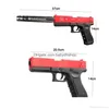 Gun Toys Pistol Manual Eva Soft Foam Dart Shell Ejection Blaster Toy Fireing With Silencer for Children Kid ADT CS Fighting B DH08J