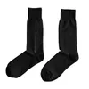 Men's Socks Dress Socks Men's Formal Business Black Socks Men Cotton Dress Socks Fashion Men's Black Dress Socks Male Suit Black Socks Z0227