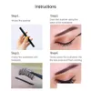 Eyeliner zelfklevende vloeistof potlood make -up oogvoering geen lijm zwarte pen ogen cosmetica drop levering gezondheid schoonheid Dh6p8