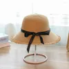 Wide Brim Hats Women Summer Sun Hat With A Large Ladies Raffia Straw Fringe Big Beach For Holiday SombreroWide