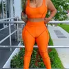 Ensembles actifs Zhangyunuo Gym Outfit Femmes Yoga Set Dos Nu Plus La Taille Actice Fitness Combinaisons 2 Pièces Haute Élastique Énergie Sport Vêtements