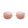 Marque Femmes classiques Retro Men Lunettes de soleil Designer Eyewear Ray Metal Cadre Interdire designers Sun Glasses Woman ML 3447