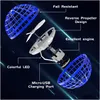 Magic Balls Flying Kul Hover Pro Ręcznie sterowana pływająca piłka z RGB Light 360 ﾰ Spinning Spinner Mini Drone Cosmic DH9AX