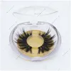 Falska ögonfransar 22mm 3d faux mink fransar stora dramatiska grymhet handgjorda falska droppleveranshälsa skönhet makeup ögon dhojz