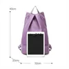 Outdoor Bags Women Yogo Backpack Bag New Dry And Wet Separate With Shoe Storage Waterproof for LL Fit Gym #A57 T230228