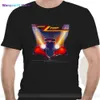 T-shirts pour hommes American Classics Hommes ZZ Top Eliminator Tops Tee T Shirt Noir Classic Rock Band Tee T-Shirt Populaire 0301H23