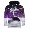 Men's Hoodies Sweatshirts Let It Snow 3D Print Novelty Zip Printed Pullover For Men 230227